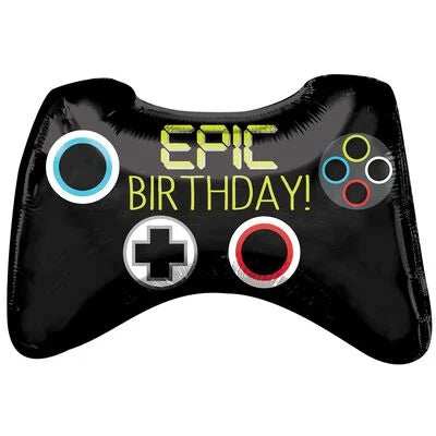 Anagram Epic Birthday Game Controller Supershape 28" Foil Balloon