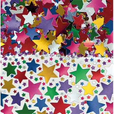 Stars Confetti, Multicoloured 70g