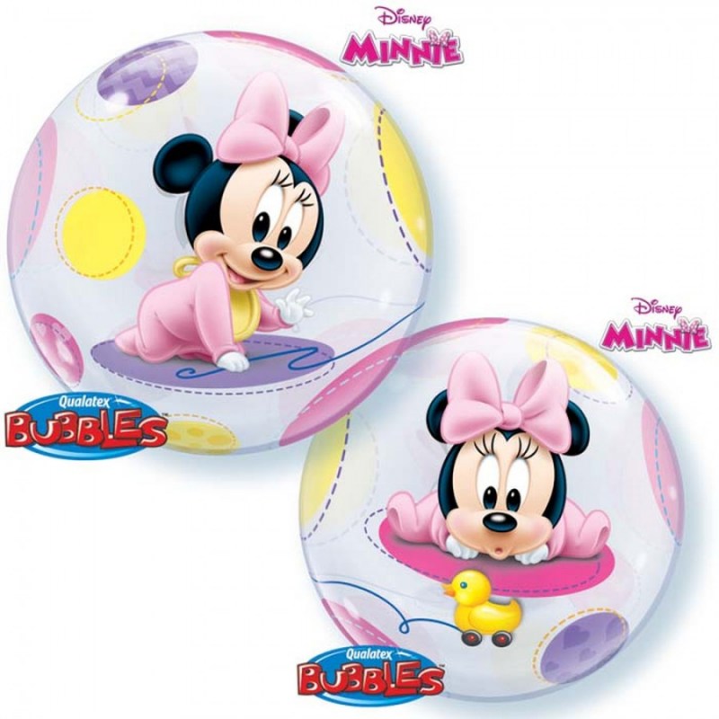 Disney Baby Minnie Mouse 22"/56cm Bubble Balloon