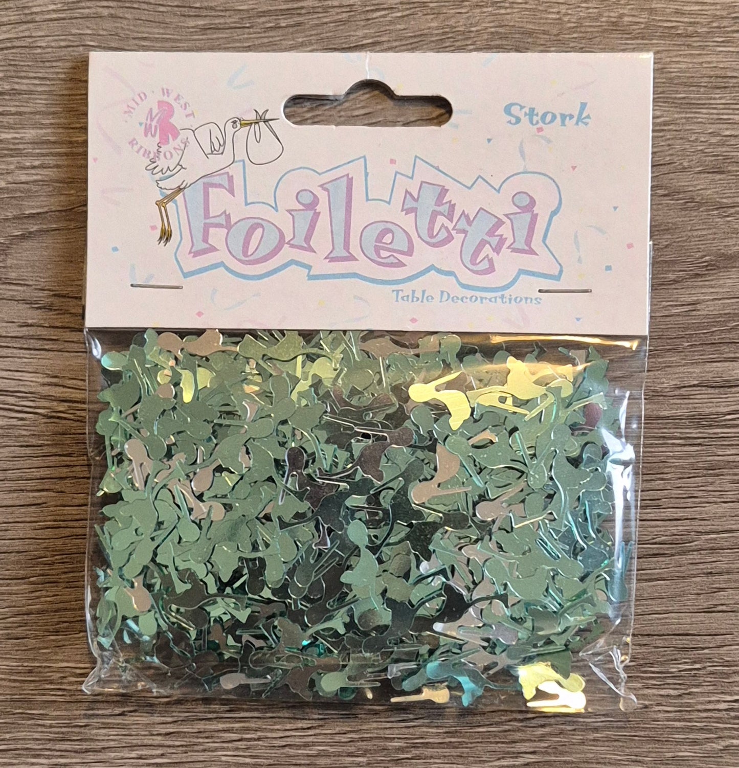 Blue Storks Metallic Confetti 14g