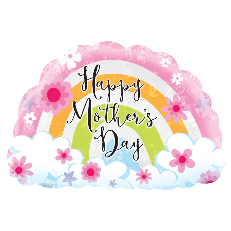CTI Happy Mother's Day Rainbow 22" Foil Balloon