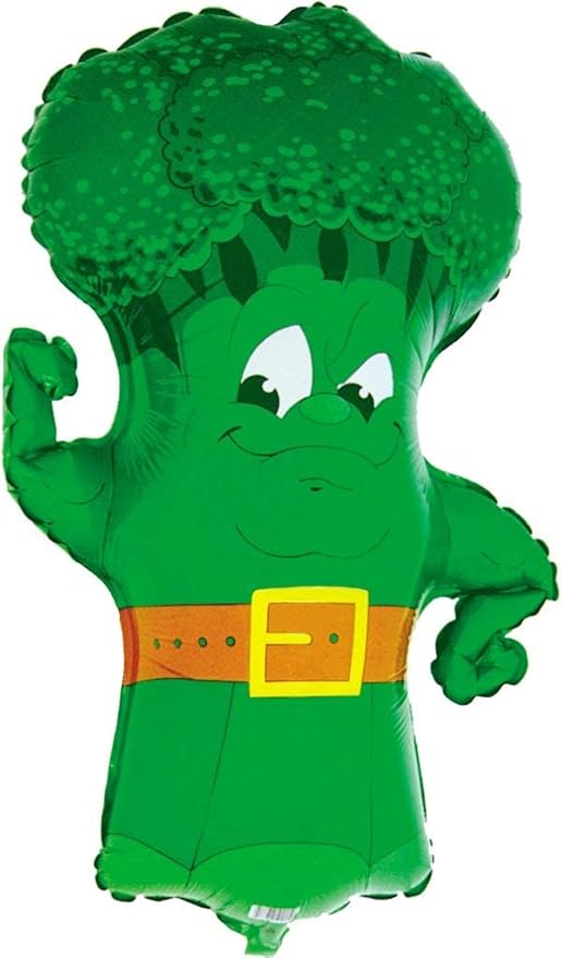 Broccoli Man Shape 34" Foil Balloon