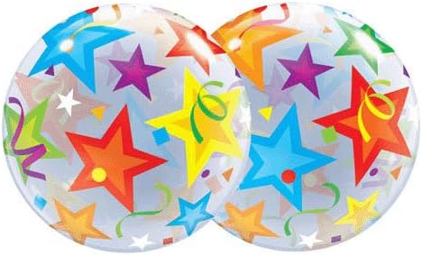 Brilliant Stars 22"/56cm Bubble Balloon