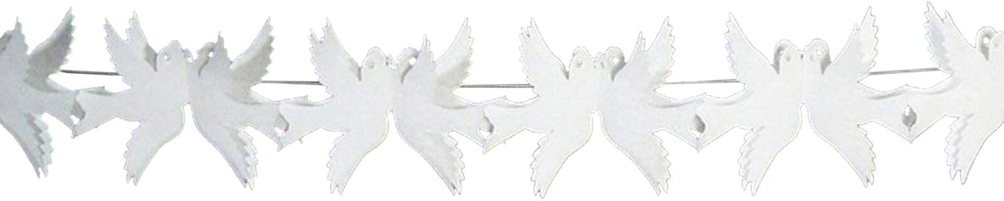 3.6m Wedding Elegant Dove Paper Garland Party Decoration