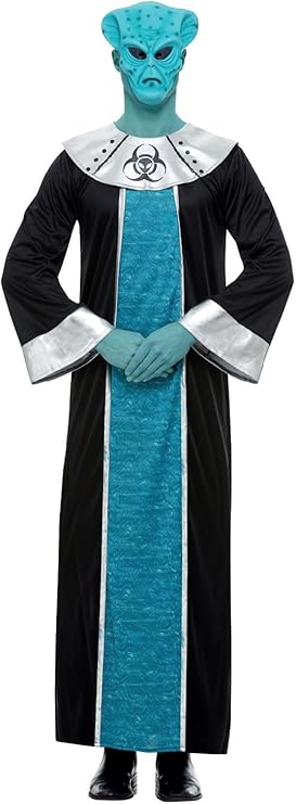 Smiffys Alien Lord Collection Fancy Dress Costumes size: L - Size 42"-44"