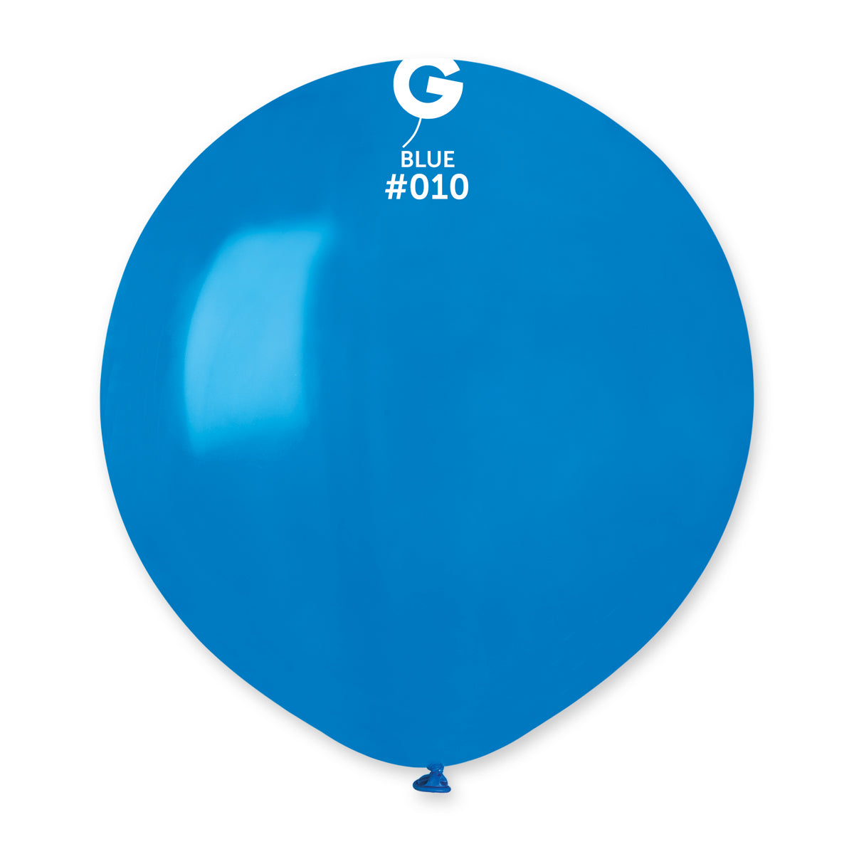 Gemar Standard G19 Mid Blue #010 19" Latex Balloons 25pc/Bag