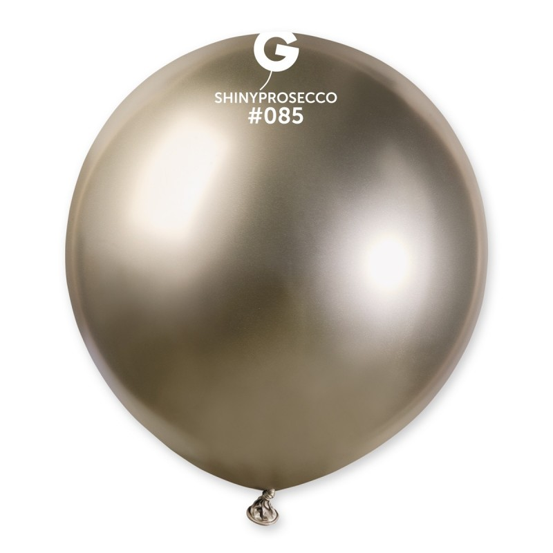 Gemar Standard GB150 Shiny Prosecco #085 19" Latex Balloons 25pc/Bag