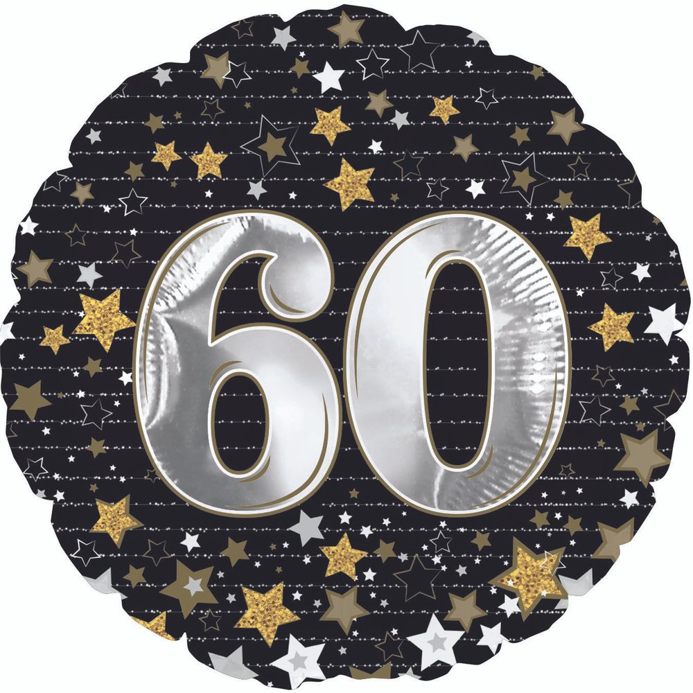 CTI Gold Stars 60 17" Foil Balloon