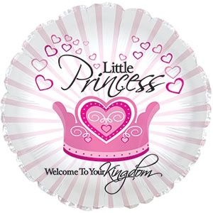CTI Welcome Little Princess 17" Foil Balloon