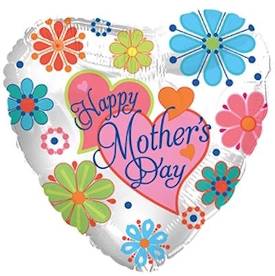 CTI Happy Mother's Day Jewels 17" Foil Balloon
