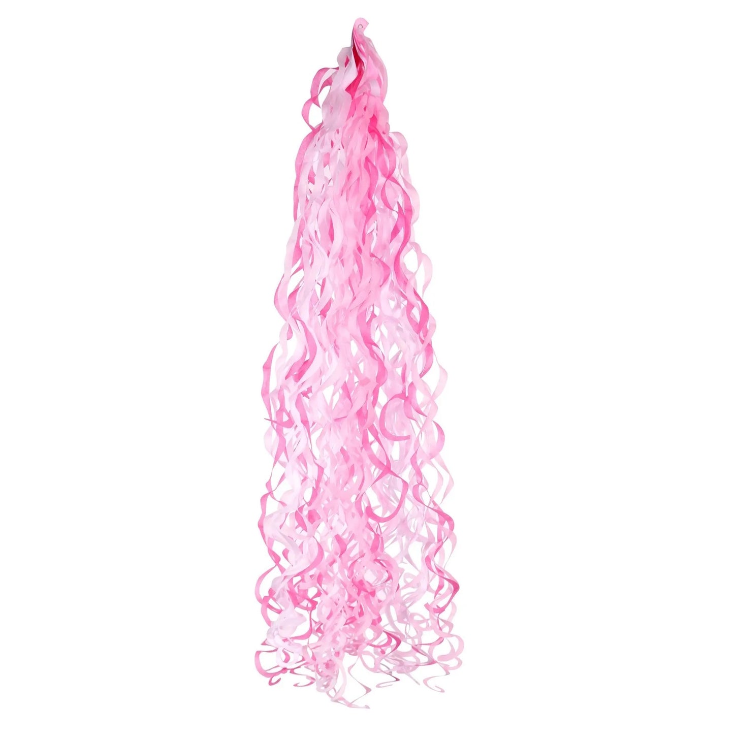 APAC Pink & White Balloon Tassels 75cm - Suitable for 24" Balloons and Above