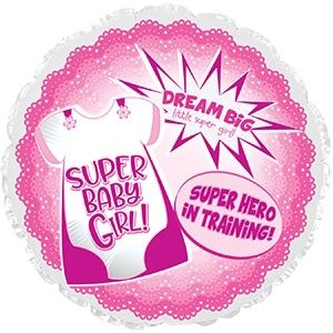 CTI Superhero Girl 17" Foil Balloon