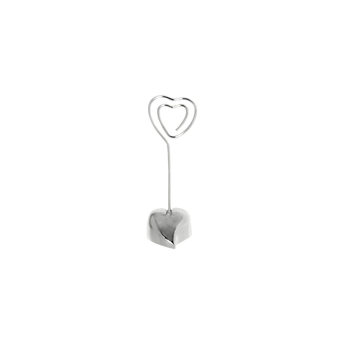 Amscan Metal Place Card Holder Loving Heart 8.2 cm