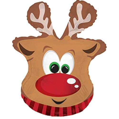 CTI Reindeer Shape-A-Loon 26" Foil Balloon