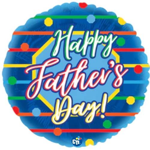 CTI Father's Day Royal 17" Foil Balloon