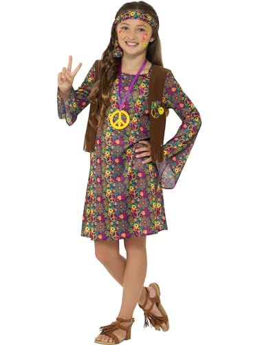 Smiffys Hippie Girl Costume size: S - 4-6 Years