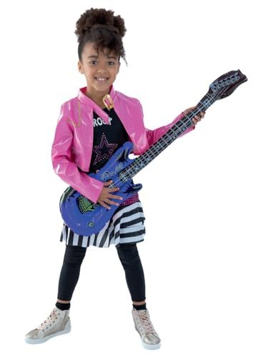 Smiffys Rockstar Glam Costume size: M - 7-9 Years