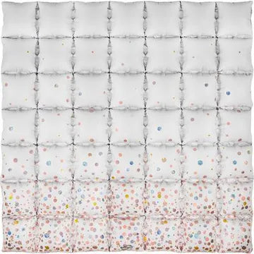 Sparkling Fizz Holographic Rose Gold 7x7 Waffle 36" Balloon