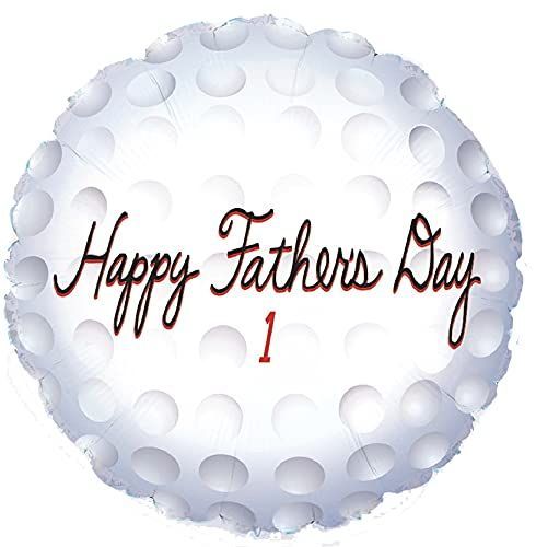 CTI Happy Father's Day Golf Ball 17" Foil Balloon