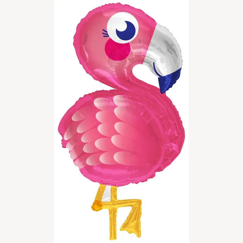 Pink Flamingo Shape 28" Foil Balloon