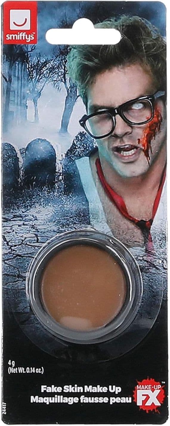 Smiffy's Fake Skin Makeup 4g – Halloween Special Effects SFX Face Makeup