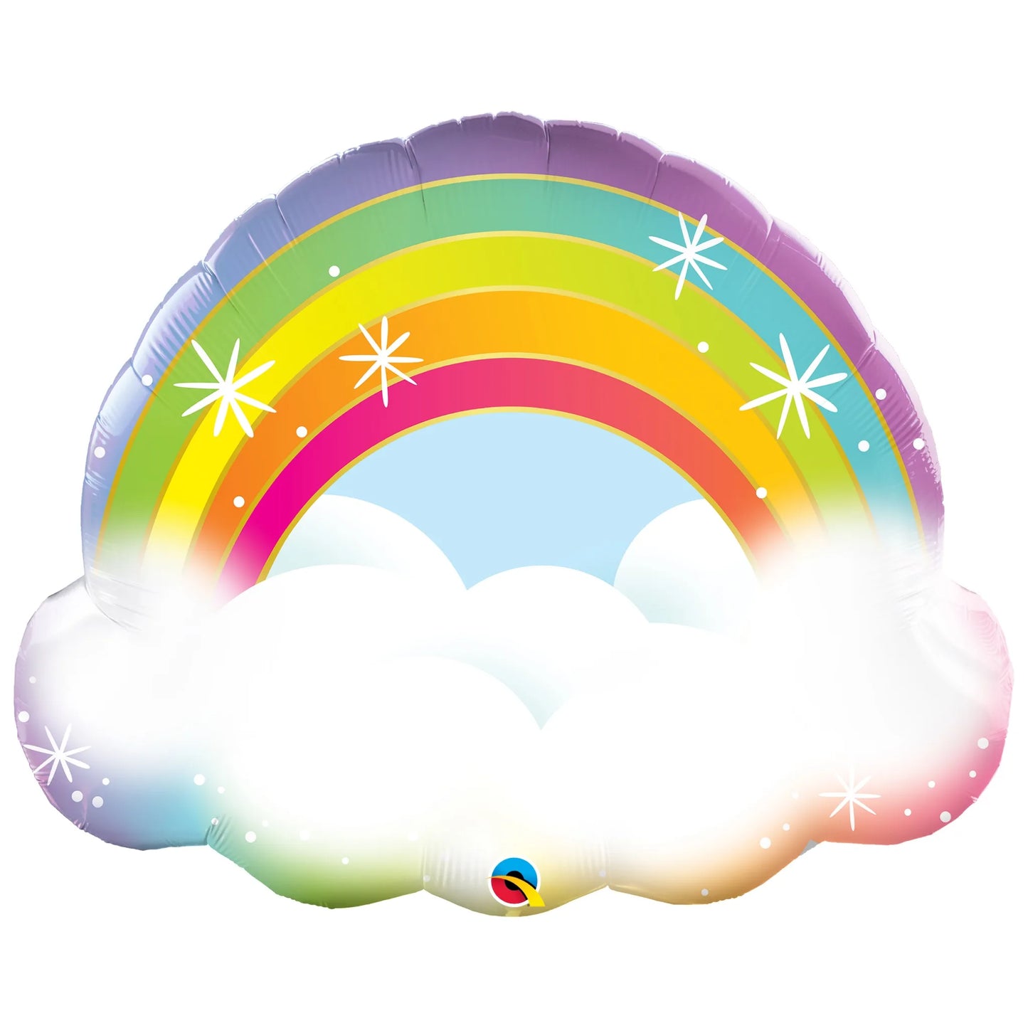 Rainbow Cloud 32" Shape Foil Balloon