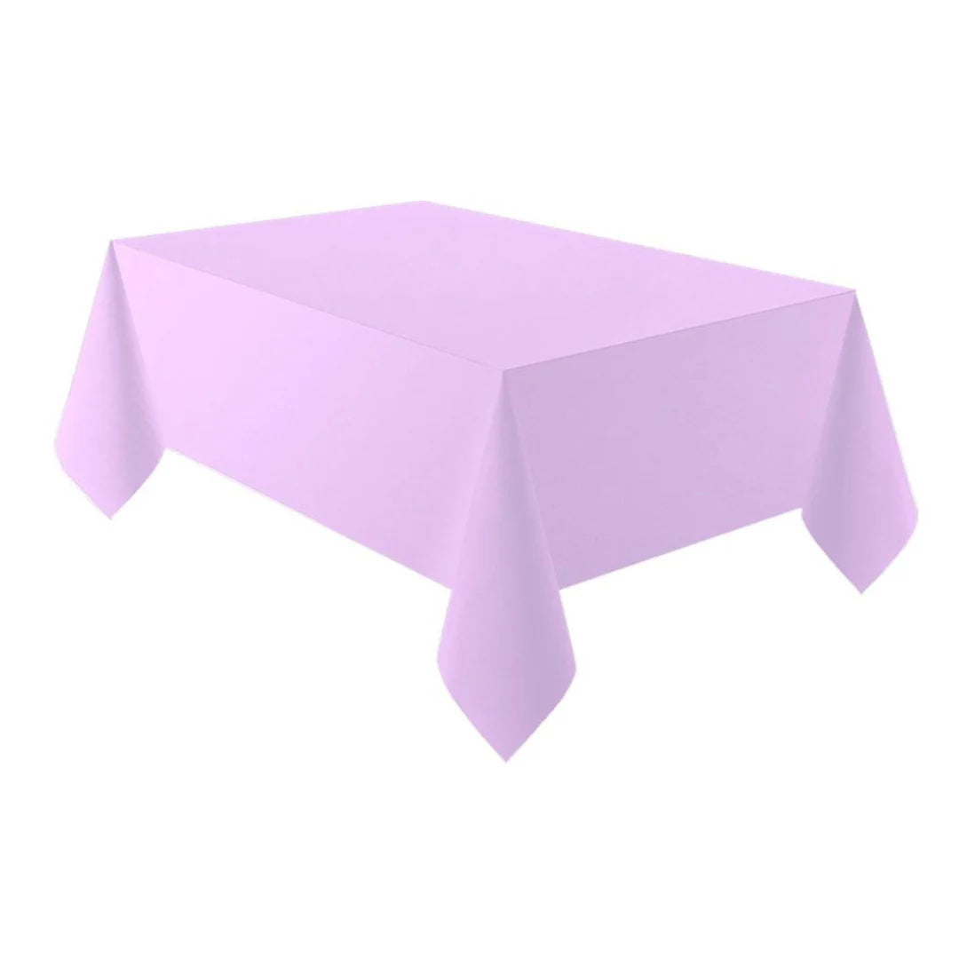 Rectangle Plastic Table Cover 54" x 108" | Lilac