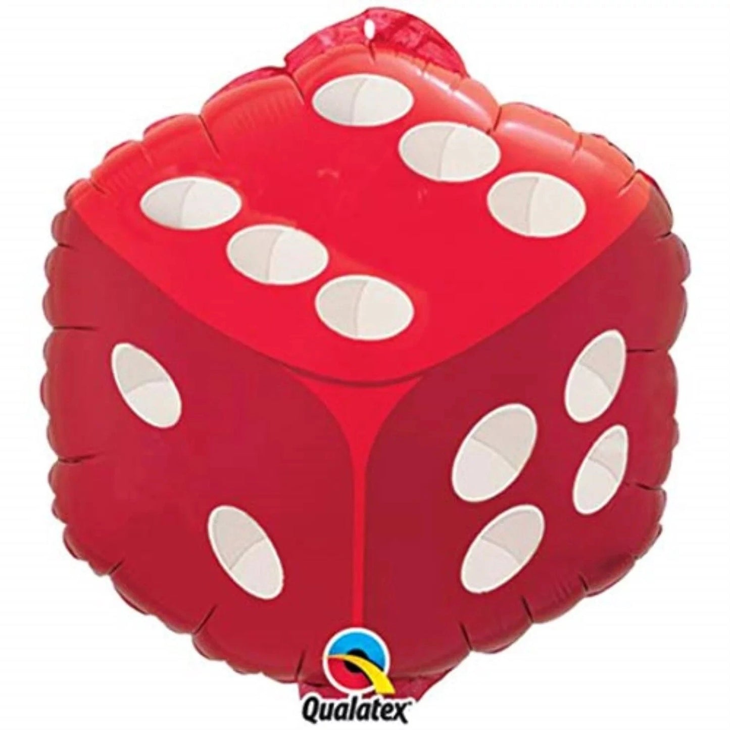 Red Casino Dice Shape 18" Foil Balloon