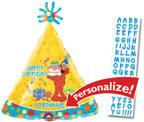 Anagram Sesame Street – Personalizable Birthday 18" Foil Balloon with Letter Stickers