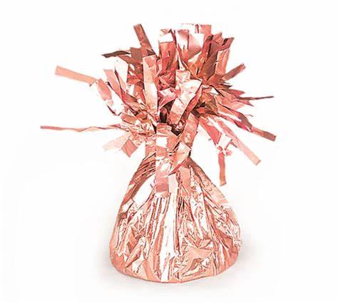 Rose Gold Fountain Foil Weight