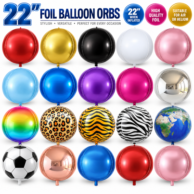 22" Orb Balloons