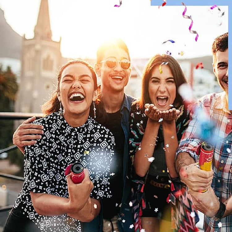 Party Poppers & Cannons