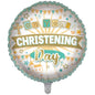 On Your Christening Day Double Sided 18-inch Balloon