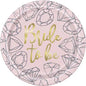 Bride to Be Hen Party Diamond 9" Paper Plates 8ct