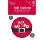 Santa Ho Ho Ho Foil Balloon | 18-Inch Northpole