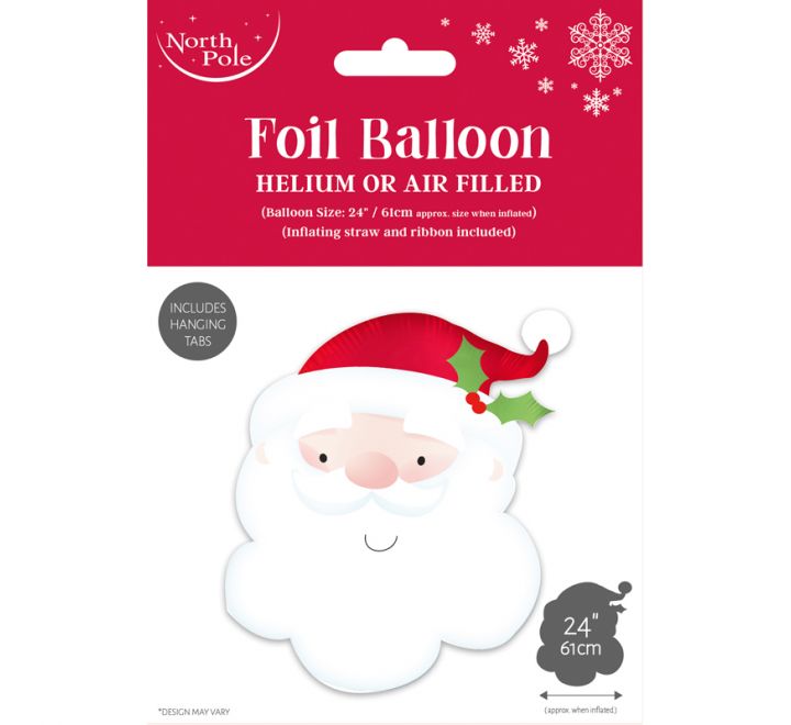 Santa Head Shape | 57-Inch Northpole