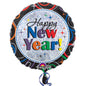 Happy New Year 3145301 Holographic 18" Foil Balloon