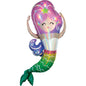 Iridescent Mermaid 41" Foil Balloon