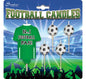 Party Candle Football Green & White