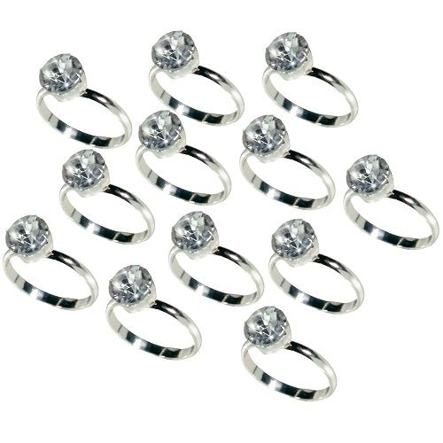 Engagement Rings Confetti Wedding Decoration Favors 12PC