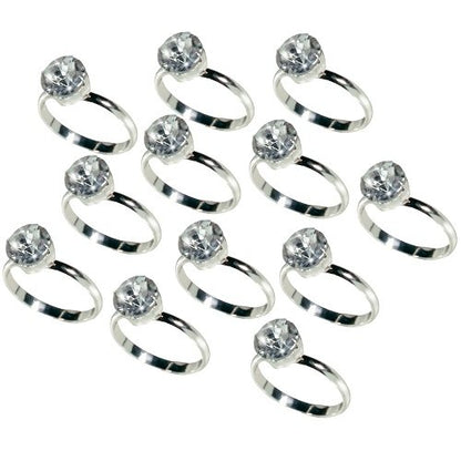 Engagement Rings Confetti Wedding Decoration Favors 12PC