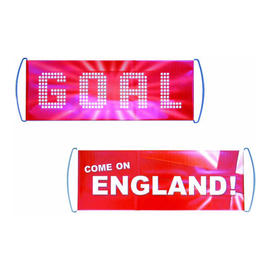 Amscan England GOAL! Expandable Fan Banner  77 cm x 24 cm