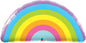 Radiant Rainbow 36" Shape Foil Balloon