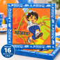 Amscan Go Diego Go 2 Ply Party Napkins – 33cm – Pack of 16