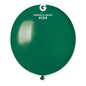 Gemar Standard G19 Bottle Green #104 19" Latex Balloons 25pc/Bag
