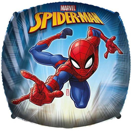 Marvel Spiderman in Action Square 17" Foil Balloon
