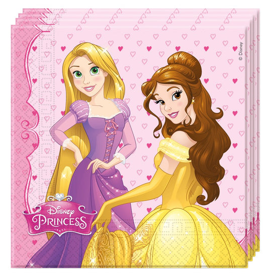 Disney Enchanted Fairytale Princesses 2-ply Napkins