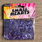 Small Hearts Metallic Lilac Confetti 14g
