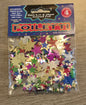 Multicoloured Stars Metallic Confetti 14g