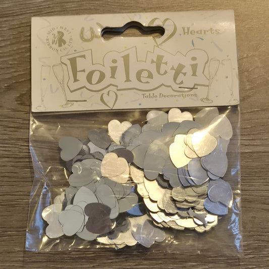 Gold Hearts Metallic Confetti 14g